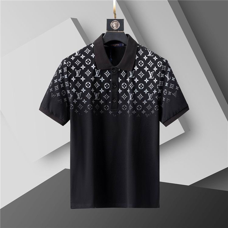 Louis Vuitton POLO shirts men-LV61812A